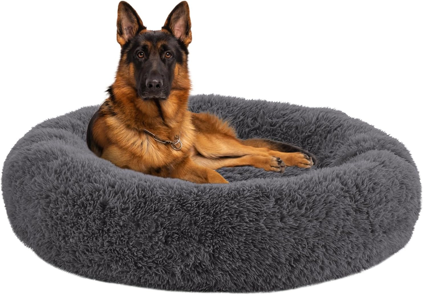 calming-dog-beds-for-large-dogs-faux-fur-donut-cuddler-dog-bed-round-fluffy-pillow-washable-pet-bed-for-dogs-up-to-80lbs-36inch
