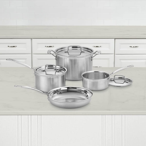 MCP-7NP1 Multiclad Pro Triple Ply 7-Piece Cookware Set Skillet3