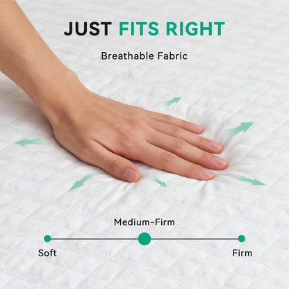 6 Inch Full Size Mattress, Full Mattress in a Box with Memory Foam, Medium | Pressure Relief, Comfort Sleep, Balanced Support, Motion Isolation4