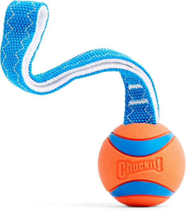 Chuckit! Ultra Tug Dog Toy, Medium Fetch and Dog Ball Tug Toy for Dogs 20-60 Pounds1