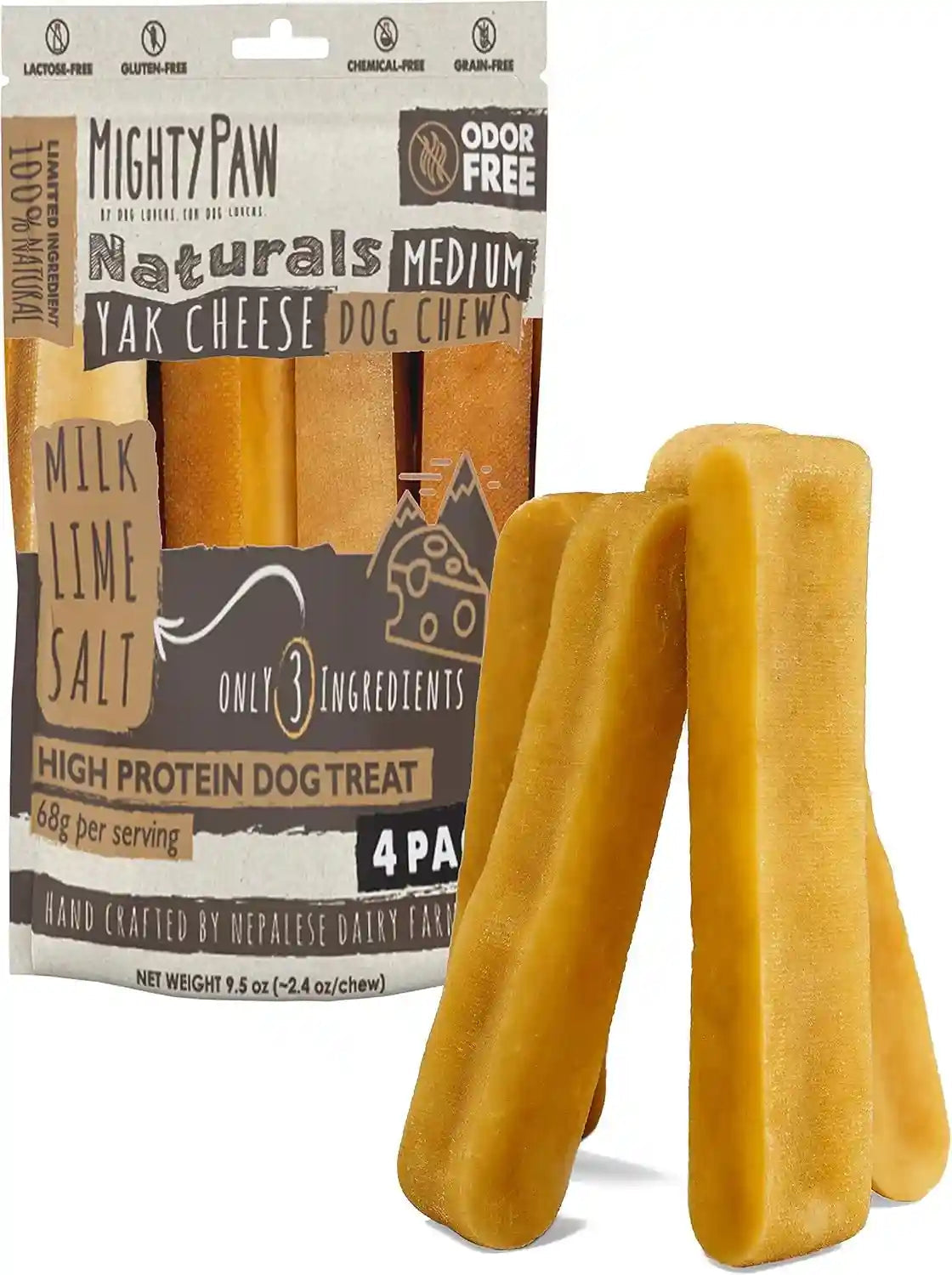 mighty-paw-yak-chews-long-lasting-hard-chew-for-large-dogs-4-pack-milk-salt-lime-juice-grain-free-lactose-free-odor-free-68g-protein-per-stick-aggressive-chewers-puppy-teething