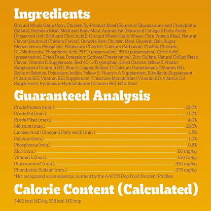 Pedigree Tender Bites Small Dogs Dry Dog Food, Chicken & Steak, 14 Lb | 36 Vitamins, Minerals & Amino Acids, Quality Protein for Lean Muscle, Natural Fiber for Digestion, Highly Digestible9