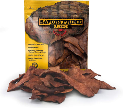 Savory Prime 1-Pound Rawhide Chips Beef3