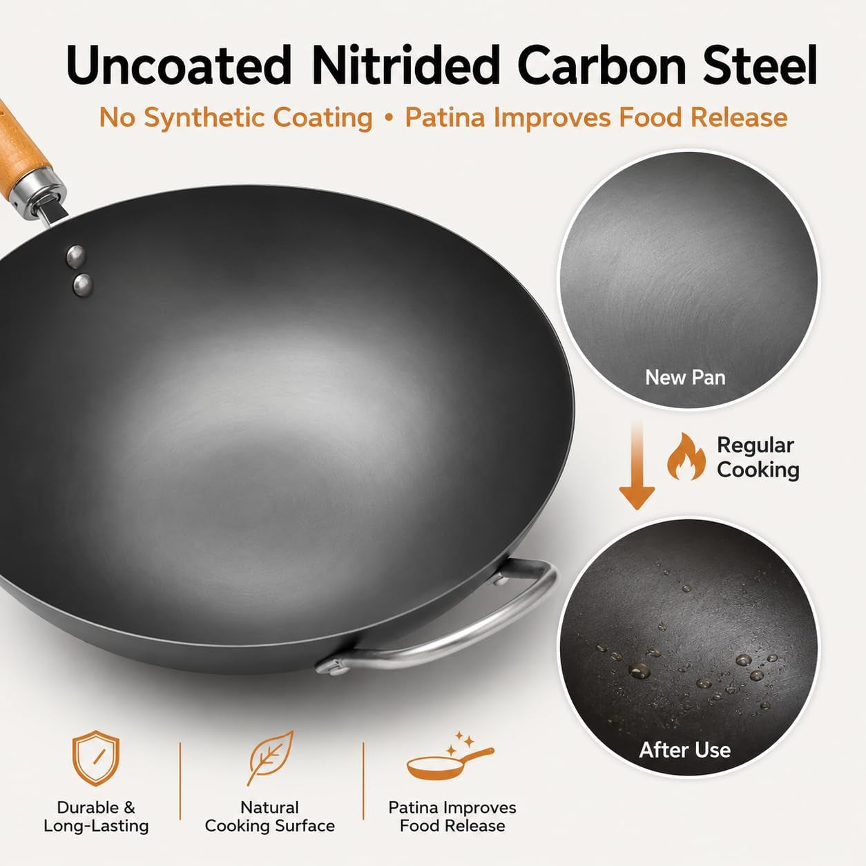 12-6-inch-carbon-steel-wok-with-lid-flat-bottom-wok-pan-for-induction-electric-and-gas-stoves-uncoated-chinese-stir-fry-pan-with-wooden-handle
