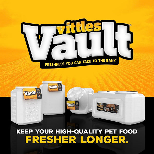 Gamma2 Vittles Vault Dog Food Storage Container, up to 10 Pounds Dry Pet Food Storage, Made in USA | Made in USA, Airtight Seal Keeps Dry Meals Fresh and Pests Out, Durable Pantry Bin for Smaller Sized Bags, Easy Scoop Access5