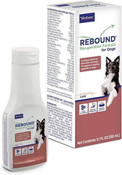 Rebound Recuperation Formula for Dogs, Hydration Support | Nutritional Liquid Supplement with Essential Amino Acids & Prebiotics to Stimulate Appetite & Support Post Surgery Recovery.3