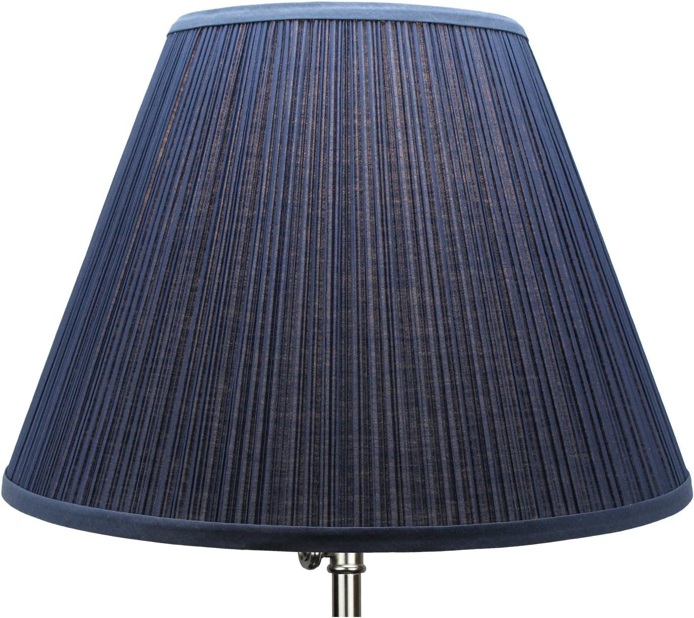lampshade-9-top-diameter-x-18-bottom-diameter-x-13-slant-height-with-washer-spider-attachment-for-lamps-with-a-harp-pleated-navy