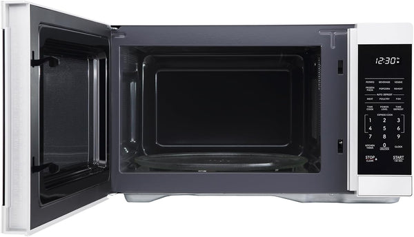 SMC1161KW 1.1 Cu. Ft. 1000W White Countertop Microwave Oven10