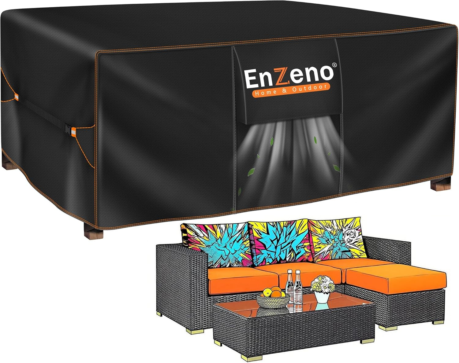 patio-furniture-set-cover-outdoor-sectional-sofa-couch-set-covers-waterproof-garden-dining-table-chair-set-cover-outside-rectangular-heavy-duty-weatherproof-90-l-x-65-w-x-28-h-black