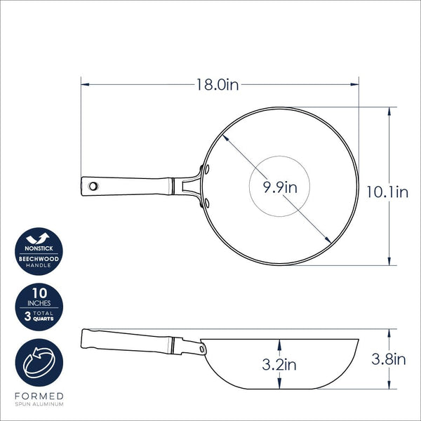 Cardamom Ceramic Nonstick 10 Inch Wok7