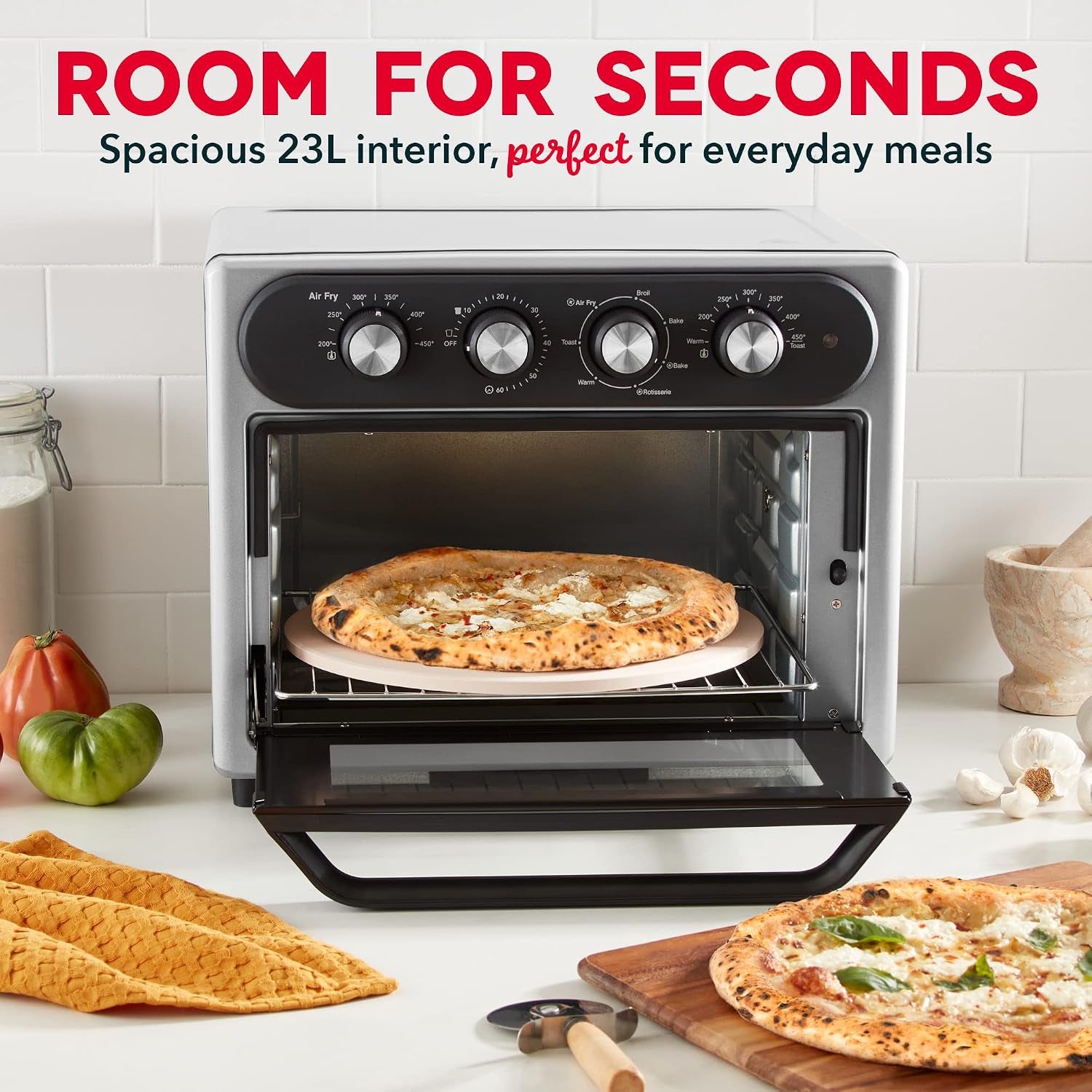 chef-series-air-fryer-oven-convection-toaster-cooker-electric-fry-oven-has-aircrisp®-technology-versatile-cooking-functions-7-in-1-convection-stainless-steel