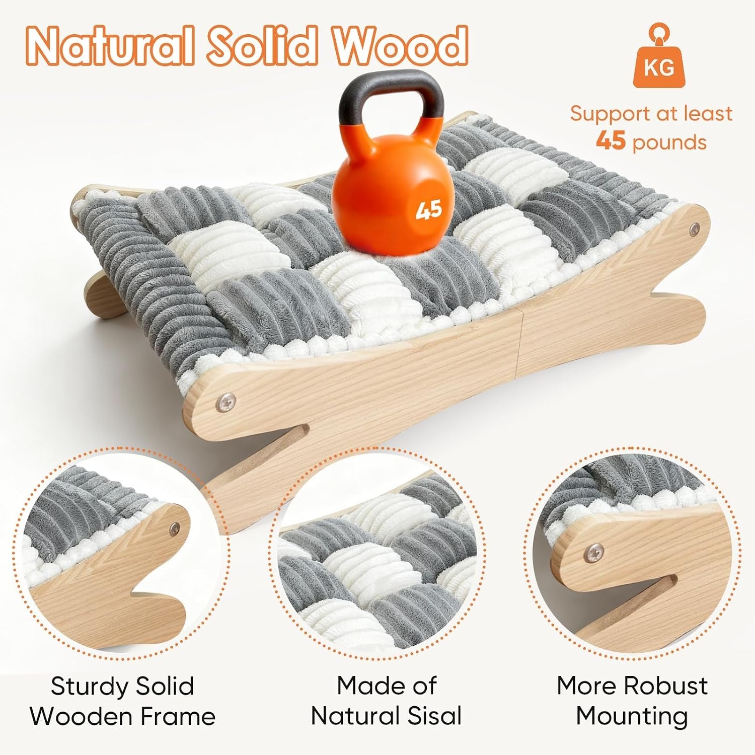plush-elevated-cat-bed-cozy-raised-cat-hammock-with-solid-wood-frame-soft-furry-cushion-for-indoor-cats-small-dogs-multi-color-optionsblack-white
