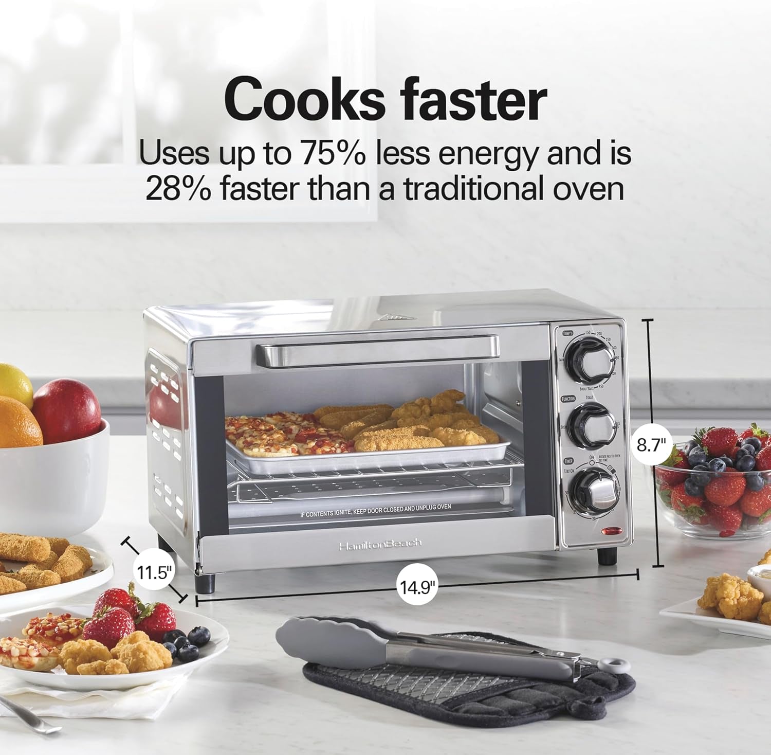 countertop-toaster-oven-pizza-maker-large-4-slice-capacity-stainless-steel-31401-bake-broil-toast-30-minute-timer-automatic-shut-off-150-to-450ºf-adjustable-temp-stainless-steel-31401j
