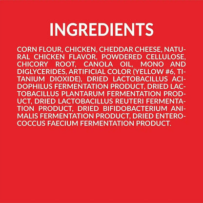 Pup Corn plus - Puffed Dog Treats with Prebiotics and Probiotics - Chicken & Cheddar Cheese (24Oz) - Made in USA8