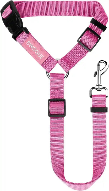 Adjustable Pet Seat Belt Restraint for Dogs and Cats - Vehicle Headrest Safety Harness (1 Pack)17