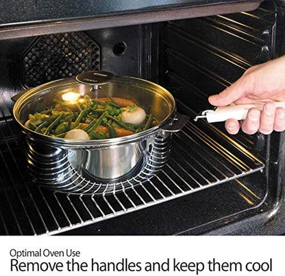 WOKT20QEKP Non-Stick Wok with Domed Glass Lid, Silver, 1.5 Quart5