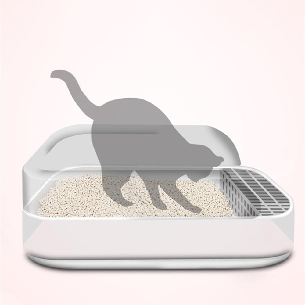 pet-supplies-large-open-cat-litter-box-with-high-sides-scoop-tool-free-assembly