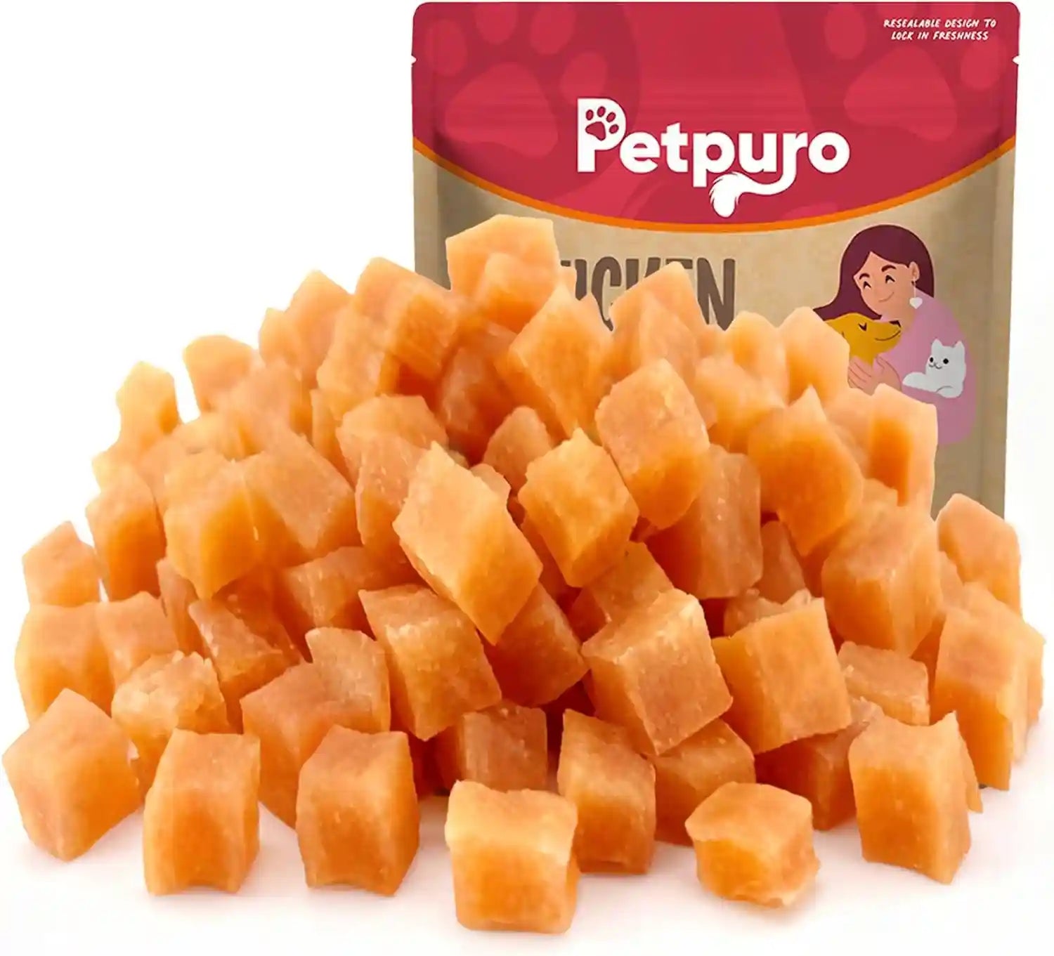 soft-chicken-treats-for-dogs-grain-free-training-rewards-snacks-high-protein-chewy-bites-for-puppy-and-small-senior-dogs-10-6-oz