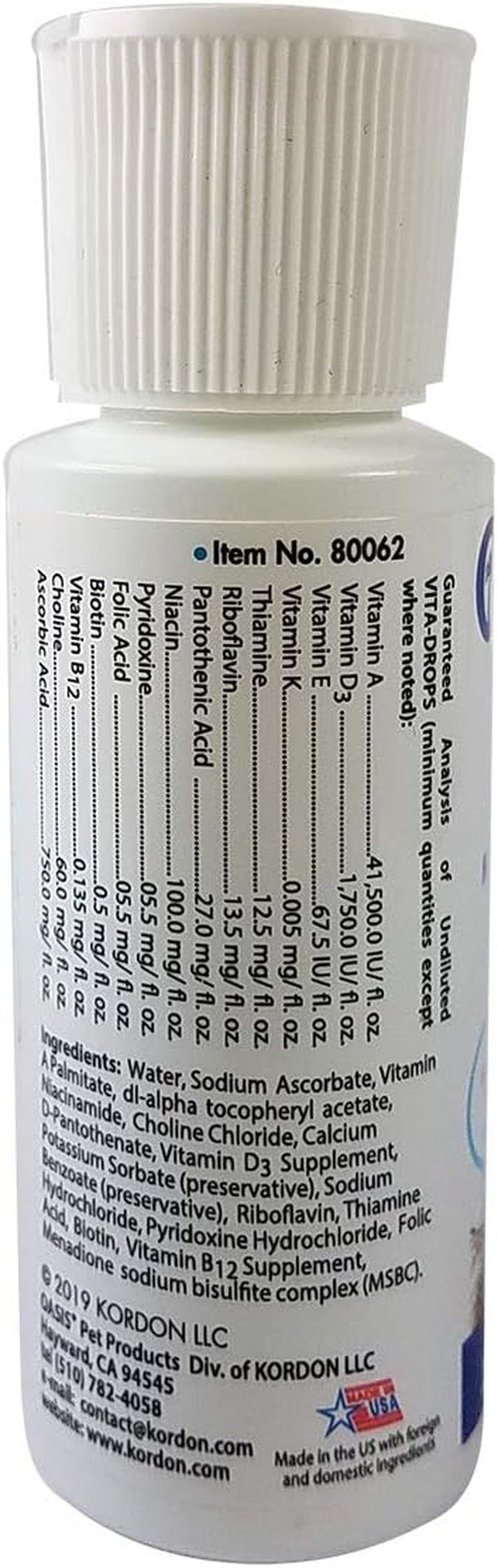 Kordon OASIS #80062 Rabbit Vita Drops, 2-Ounce4