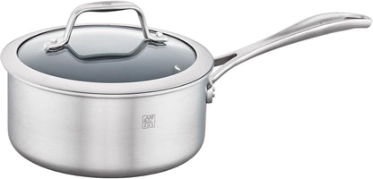 Spirit 3-Ply 10-Pc Stainless Steel Ceramic Nonstick Pots and Pans Set, Dutch Oven, Fry Pan5