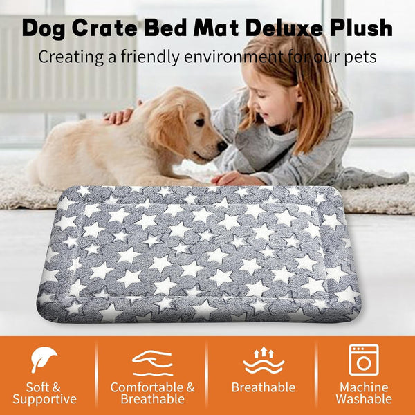 Dog Bed Mat – Soft & Comfortable Dog Kennel Pad for Crate – Durable Crate Bed & Mat for Dogs & Cats – Ideal for Crate, Kennel, and Home Use5