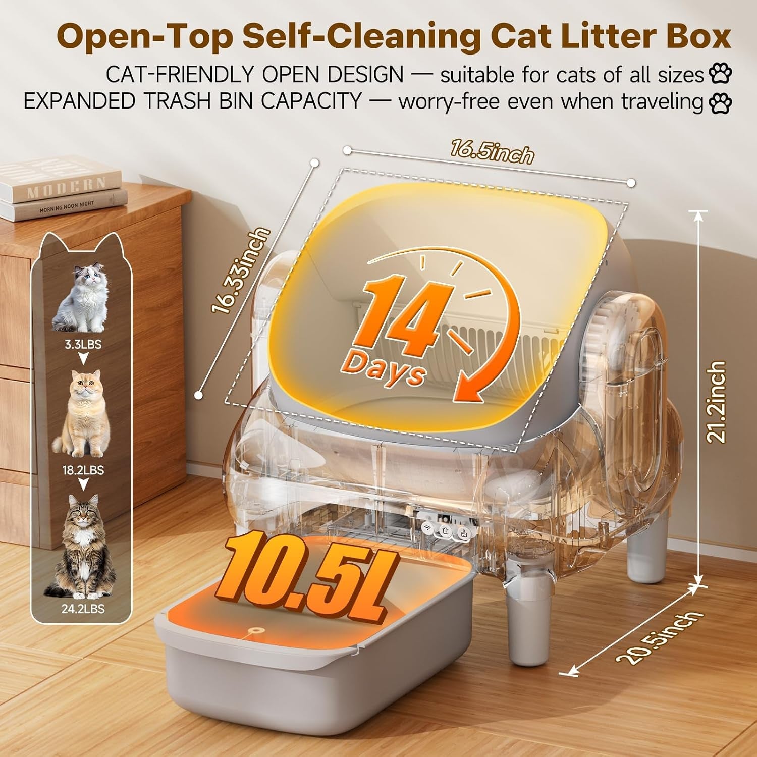 automatic-cat-litter-box-self-cleaning-litter-box-for-multiple-cats-with-open-top-design-app-control-and-safety-protection-ultra-quiet-easy-setup-light-gray