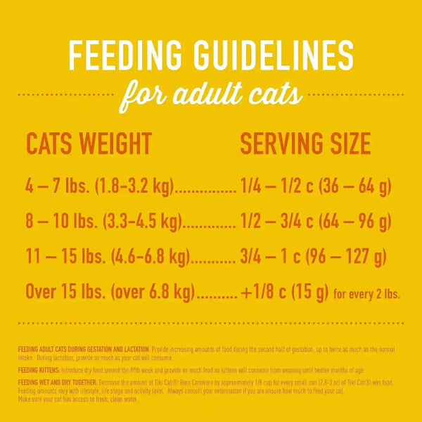 Tiki Cat Born Carnivore High Protein Dry Cat Food, Deboned Chicken & Egg, 2.8 Lbs. Bag5