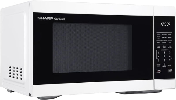 SMC1161KW 1.1 Cu. Ft. 1000W White Countertop Microwave Oven9