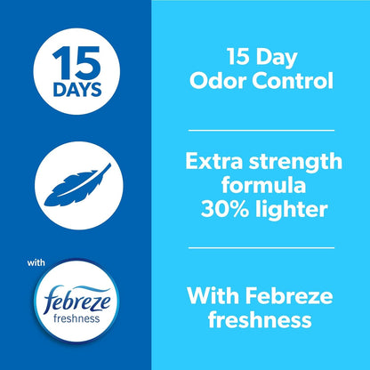 Fresh Step Light Weight Clumping Litter, Extra Strength Formula with Febreze Freshness, 15.4 Lb. Box (Package May Vary)7