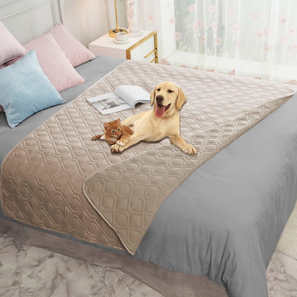 Ameritex Waterproof Dog Bed Cover Pet Blanket for Furniture Bed Couch Sofa Reversible99