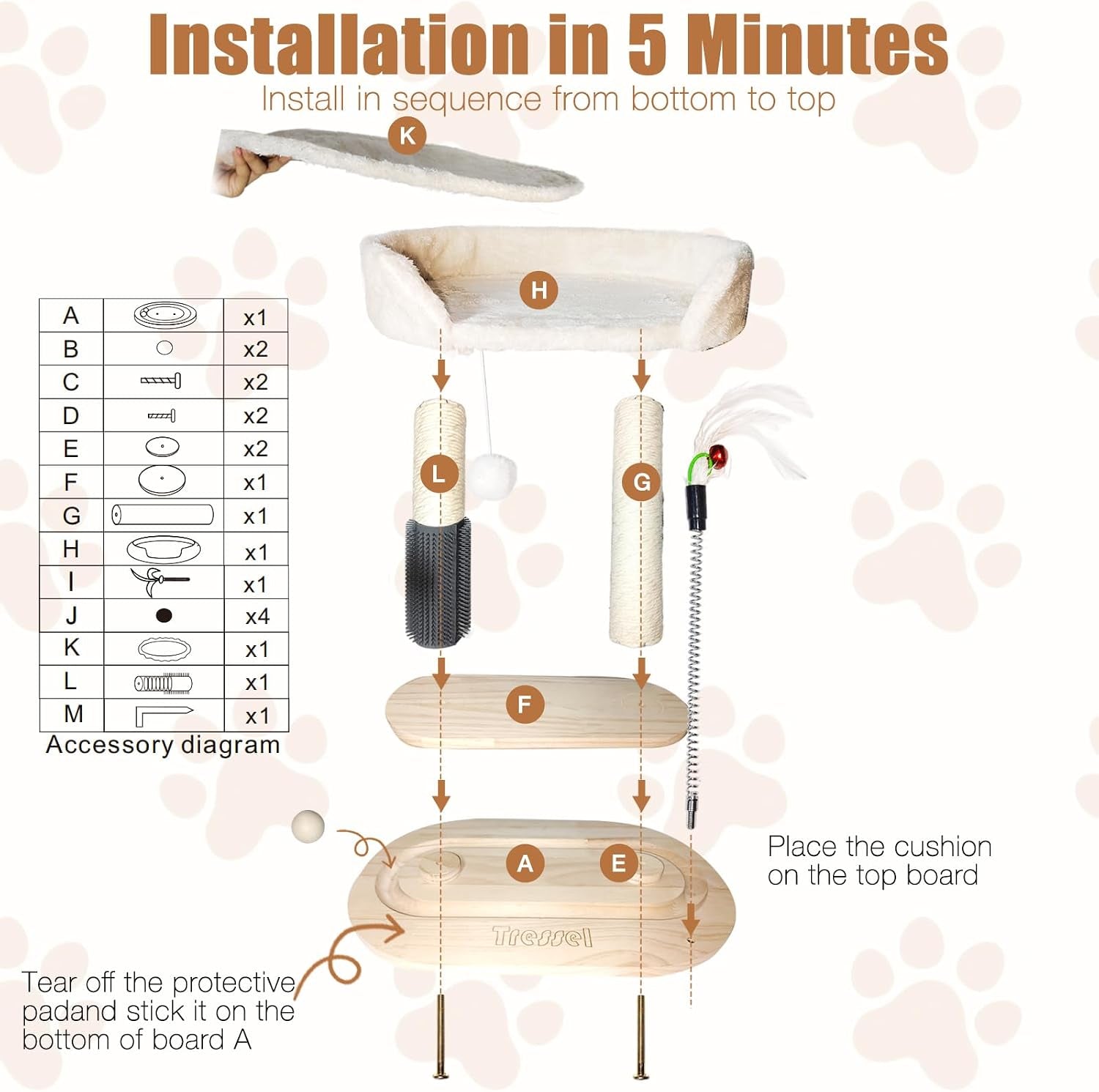 small-wooden-cat-tree-for-kittens-and-small-cats-6-in-1-cat-tower-for-indoor-cats-with-bed-sisal-scratching-post-self-grooming-brush-ball-track-plush-ball-and-feather-toy-16-5-h