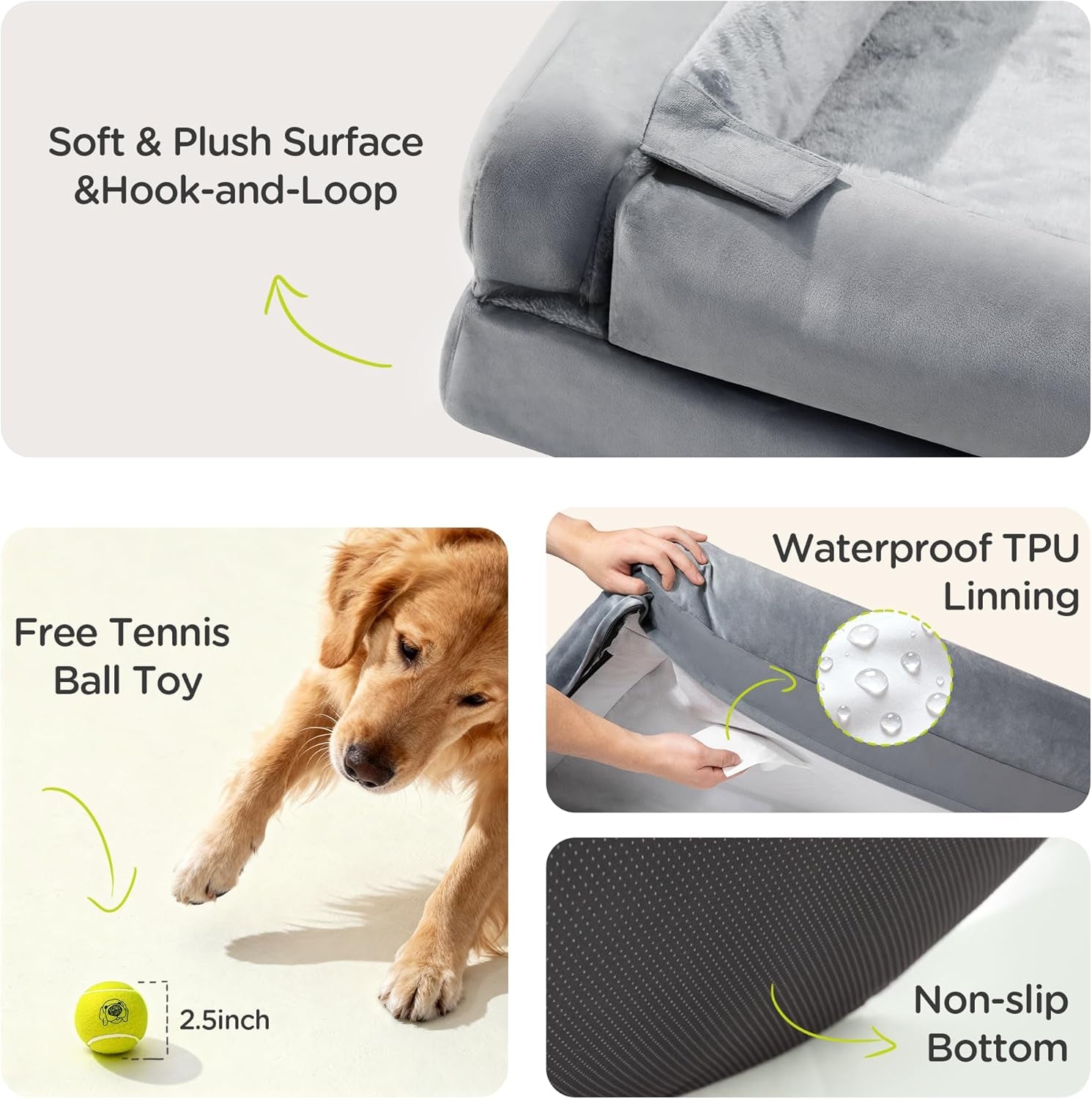 waterproof-orthopedic-dog-bed-for-extra-large-sized-dogs-memory-foam-pet-bed-sofa-with-bolster-dog-couch-with-washable-cover-non-slip-bottom-42x30-inch-grey
