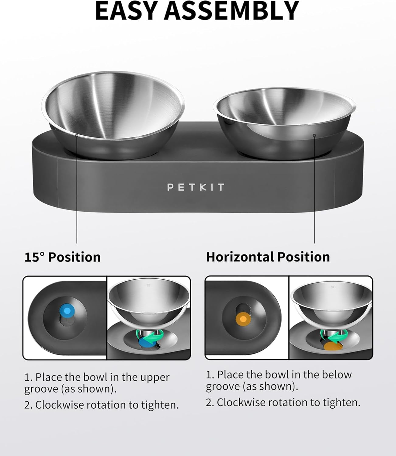 petkit-304-stainless-steel-elevated-cat-bowls-dog-bowls-raised-cat-food-and-water-bowl-set-non-slip-anti-vomiting-15-tilted-cat-small-animal-plate