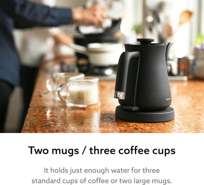 Combo Pack in Black | the Toaster Pro & the Kettle | Steam Oven Toaster & Electric Gooseneck Kettle8