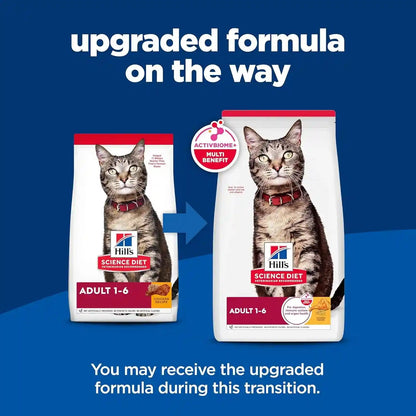 Hill'S Science Diet Adult 1-6 Dry Cat Food | #1 Veterinarian Recommended, Chicken Recipe, 4 Lb. Bag2