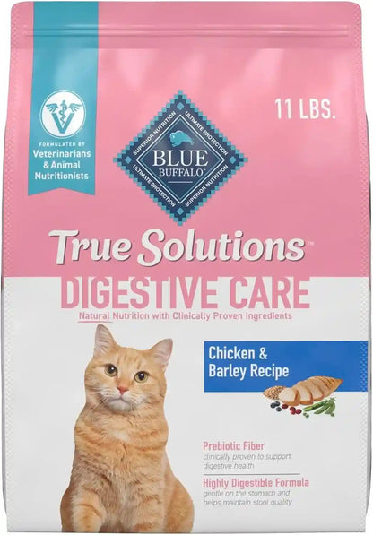 Blue Buffalo True Solutions Digestive Care Natural Dry Cat Food for Adult Cats, Chicken, 3.5-Lb. Bag12