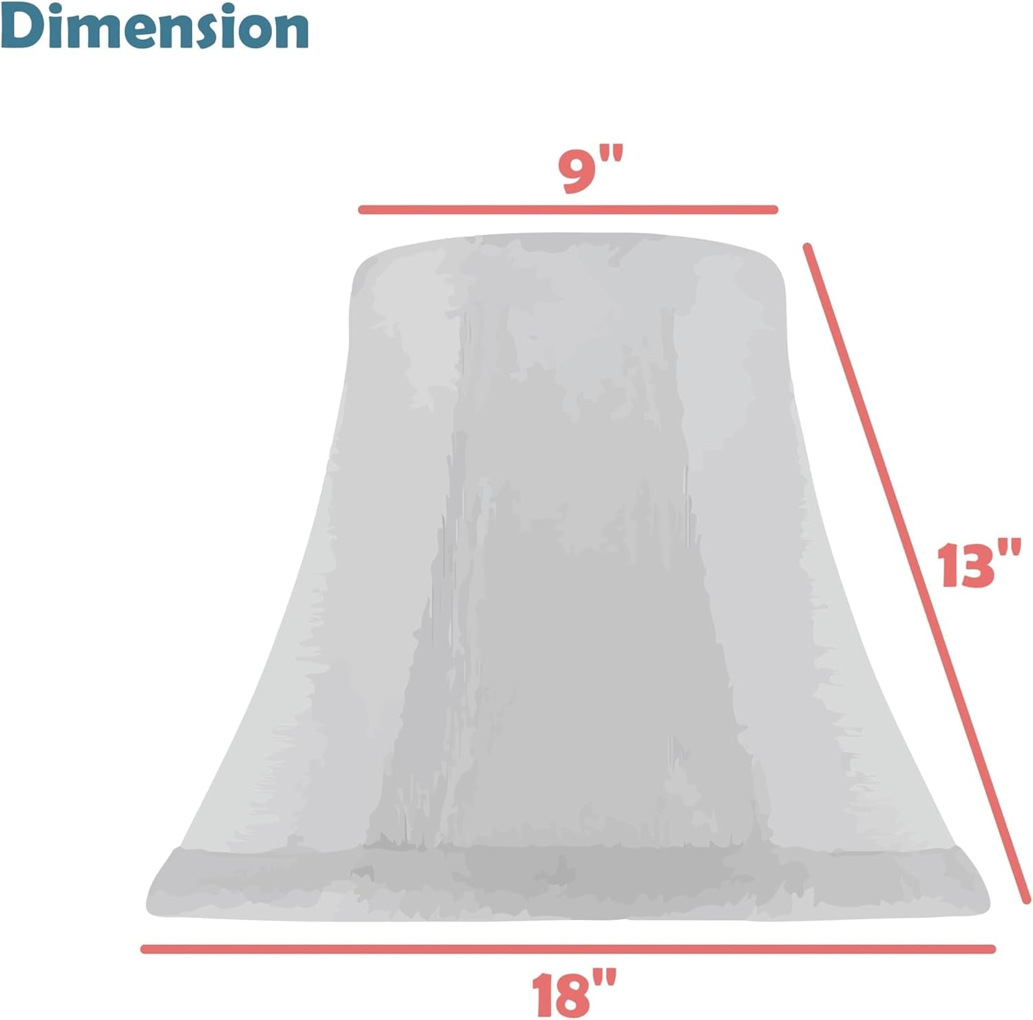 30026a-transitional-bell-shape-spider-construction-lamp-shade-in-flaxen-9-top-x-18-bottom-x-13-slant-height