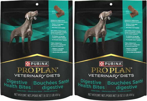 Pro Plan Veterinary Diets Purina Digestive Health Bites Dog Treat Chews - 16 Oz. Pouch10