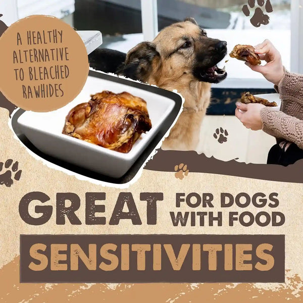 Mighty Paw Naturals Cow Knee Caps Dog Bones, 8 Pack, 100% Natural Beef | Single Ingredient, Dog Bone, Grade A, Baked, Grass-Fed, Hand Packaged in USA, 21G Protein per Serving, Meaty 2-In-1 Chew7