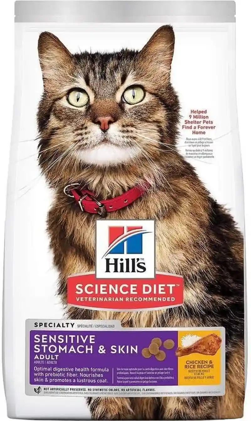 hills-science-diet-sensitive-stomach-skin-dry-cat-food-1-veterinarian-recommended-adult-formula-chicken-rice-7-lb-bag-updated-formula