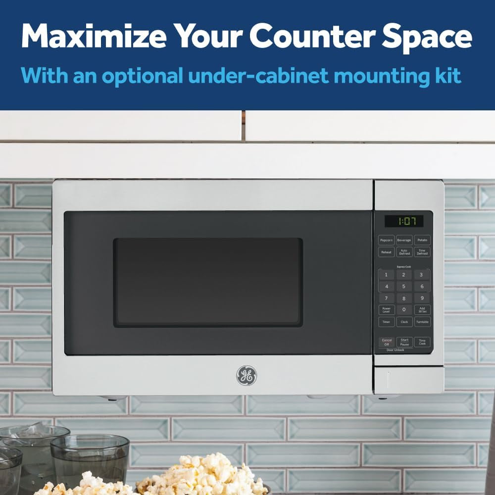 ge-countertop-microwave-oven-700-watt-0-7-cu-ft-black-gchk07n1wbb-4-convenience-cook-settings-one-touch-controls-child-lock-technology-glass-turntable-for-kitchen-dorm-office-apartment