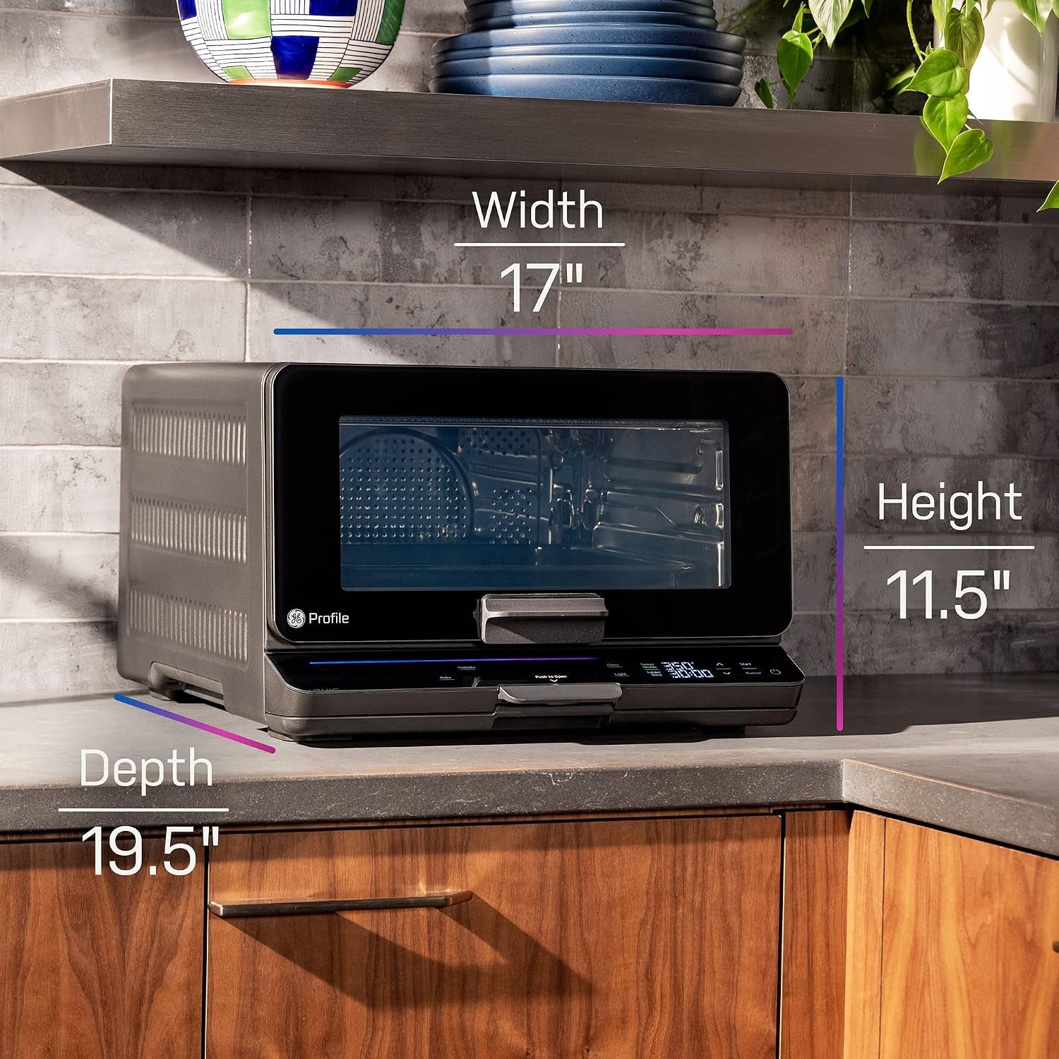 ge-profile-smart-oven-with-no-preheat-11-in-1-countertop-oven-including-air-fry-warm-toast-broil-roast-pastry-reheat-and-more-wifi-and-smart-connected-black