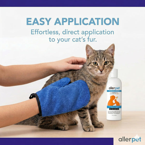 Allerpet Cat Dander Remover, Aloe-Free Pet Allergy Relief Made in USA 12 Oz2