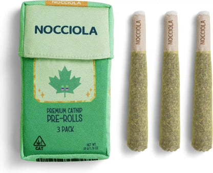 Nocciola 3 Pack Catnip Toys for Cats, Funny Cat Toys Filled with 100% Pure Organic Catnip, Safe Kitten Teething Chew and Kicker Toys, Stress Relieving Fun for Indoor Cats1