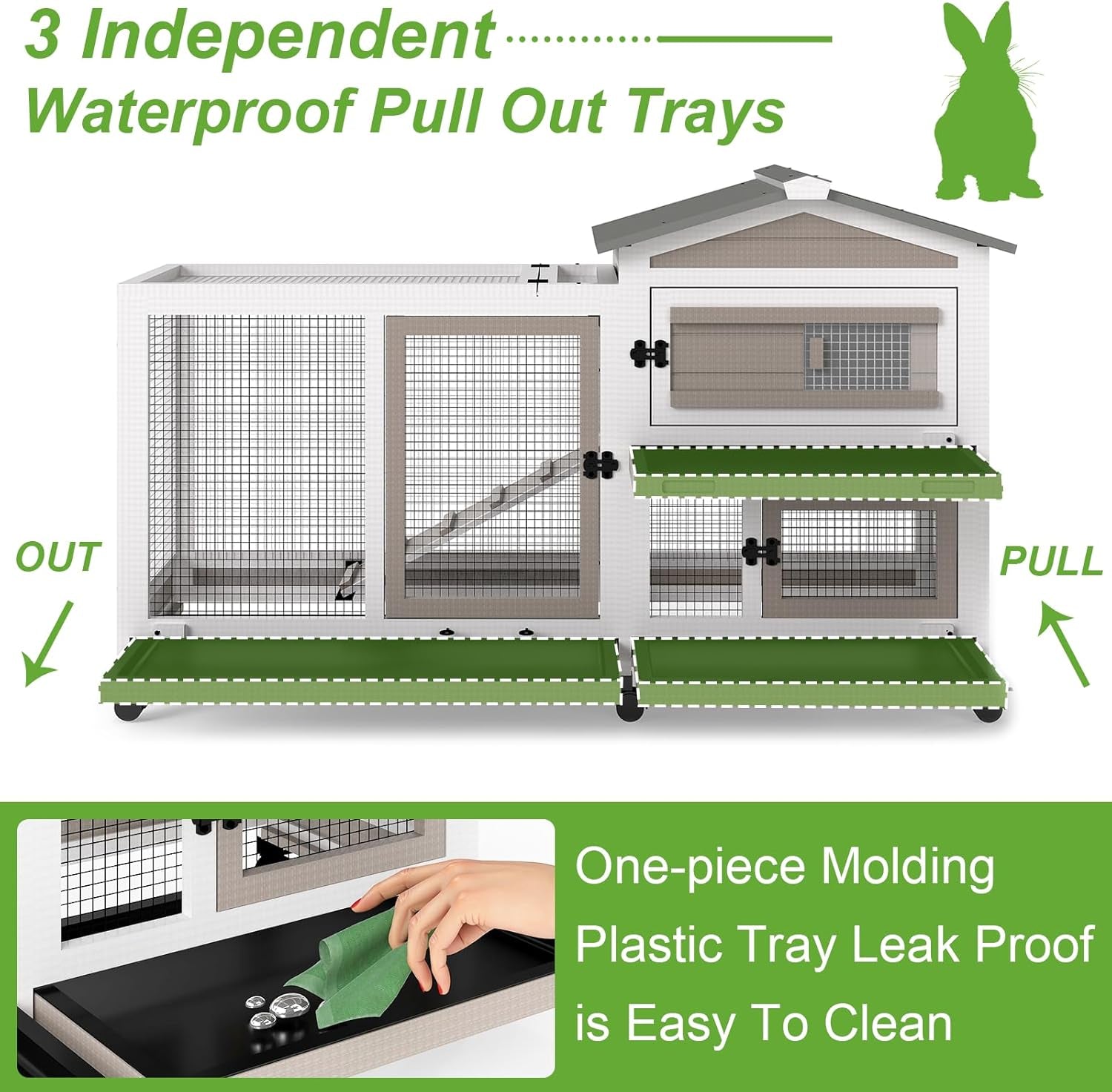 2-story-rabbit-hutch-outdoor-indoor-wooden-bunny-cage-with-6-lockable-wheels-3-removable-no-leakage-pull-out-trays-chew-proof-ramp-waterproof-roof-ideal-for-rabbit-guinea-pig