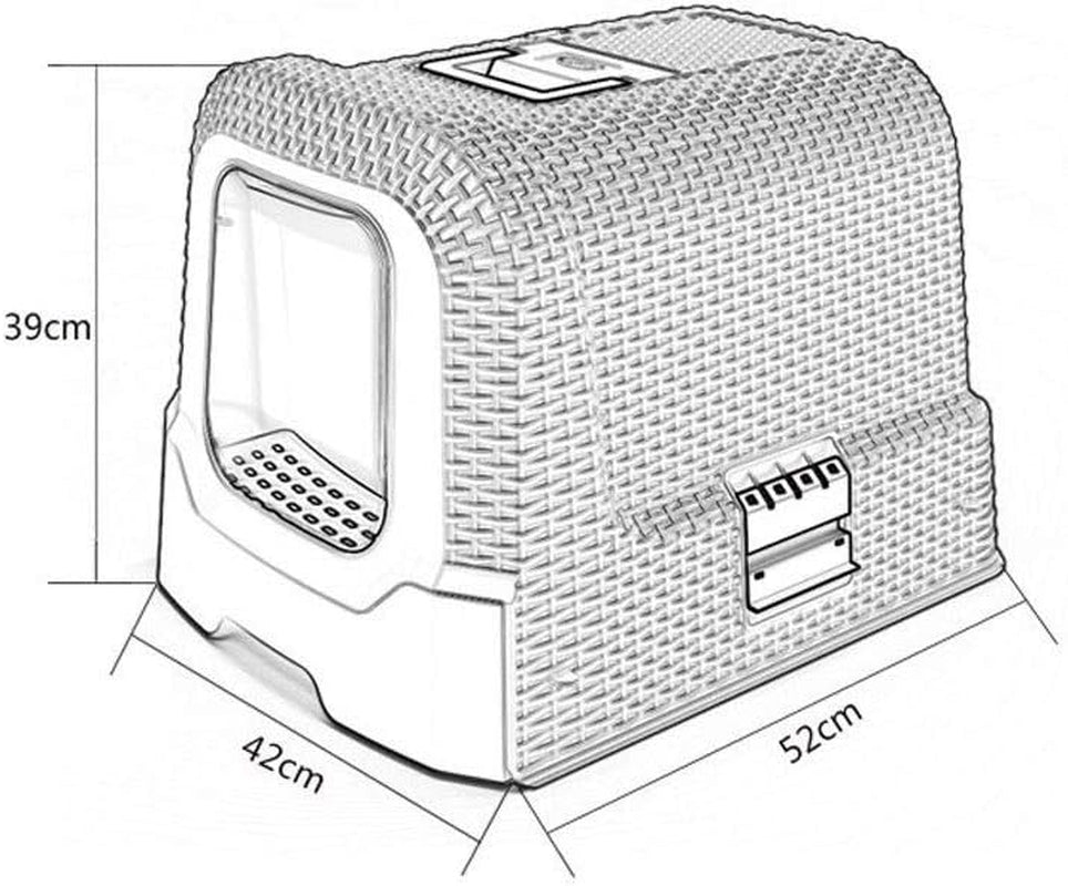 dog-potty-training-toilet-pet-supplies-rattan-style-fully-enclosed-cat-toilet-large-litter-box-potty-closedwhite