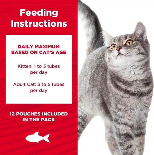 Country Kitchen Stew Style Lickable Cat Treats, 2 Flavor Variety Pack, Includes Tuna & Whitefish and Chicken & Tuna Made with Real Meat, 5 Oz. Tubes, 12 Count5