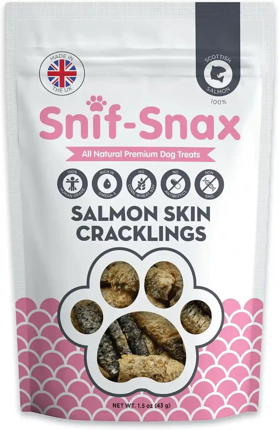 snif-snax-salmon-bites-dog-treats-3-pack-all-natural-human-grade-training-treats-for-dogs-healthy-grain-free-puppy-adult-rewards-protein-rich-soft-salmon-snacks