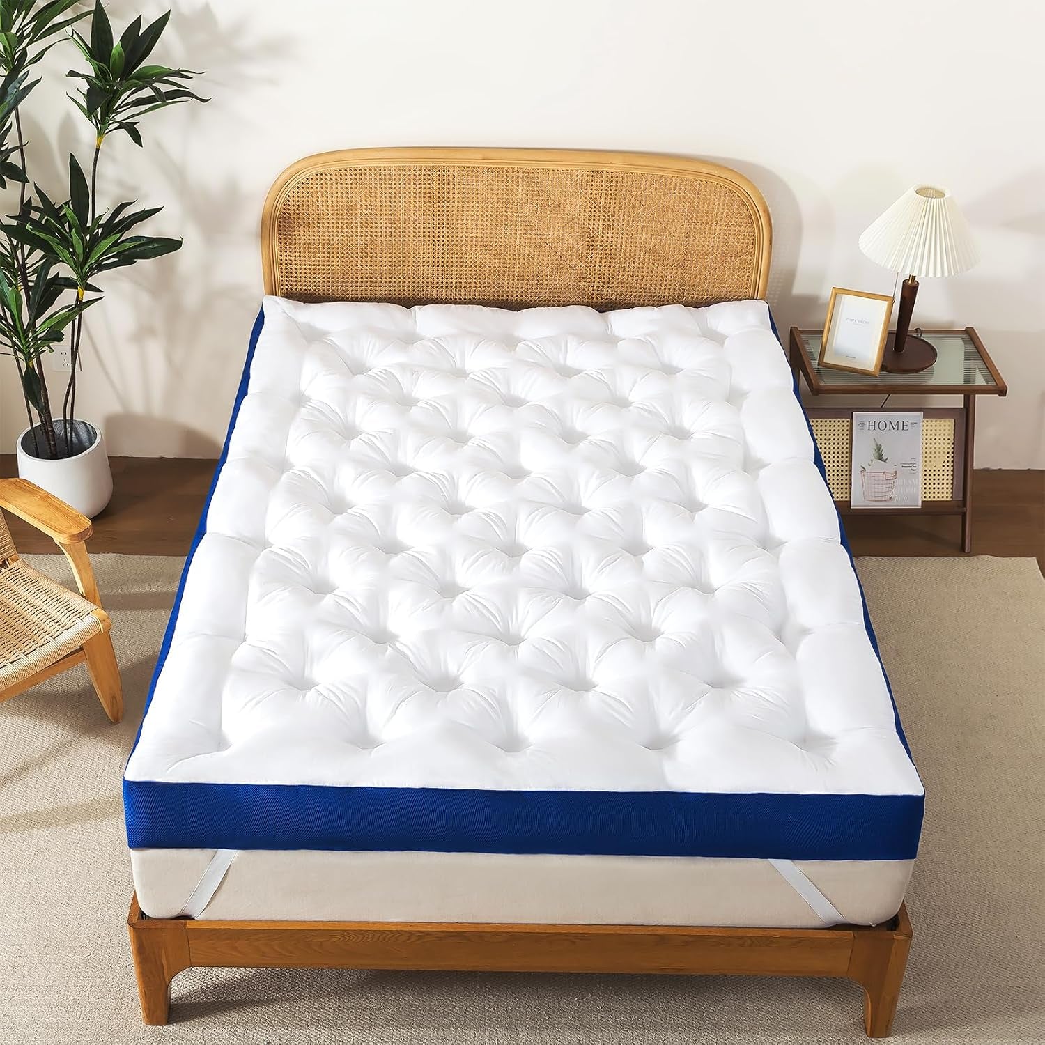 5-inch-memory-foam-mattress-topper-queen-for-back-pain-filled-with-flfuffy-soft-breathable-stuffing-thick-supportive-pillow-top-queen-mattress-topper
