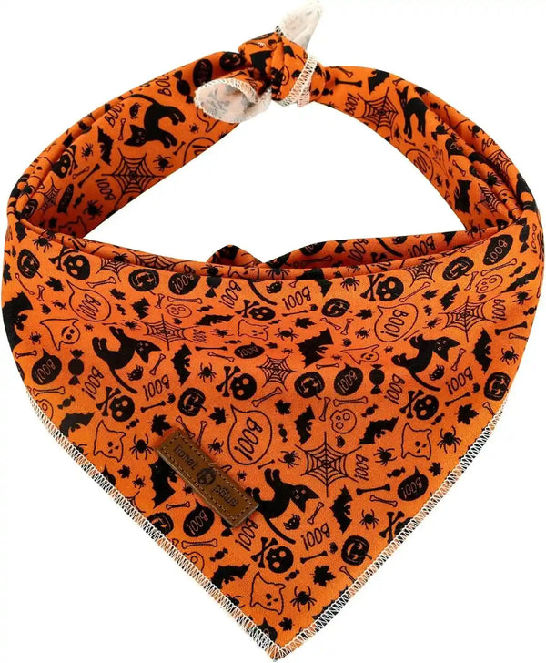 Lionet Paws Dog Bandana for Small Medium Large Dogs, Cat Kerchief Blue DOIT, Triangle Bibs Scarf for Girl or Boy34
